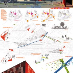 Progetto di riqualificazione urbana (Trondheim), tavola di progetto