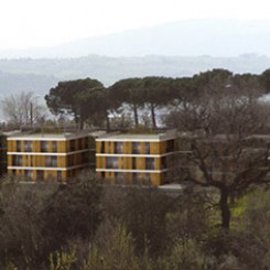 Progetto per residenze universitarie (Perugia), fotoinserimento