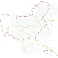 Concorso per un museo all'aperto sul Carso Goriziano (Monte San Michele), ambiti territoriali