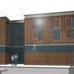 Progetto di riqualificazione urbana (Chieri), rendering