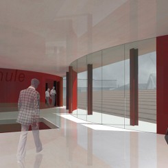 Conceria Thule. Rendering di progetto