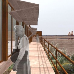 Nuova Clubhouse (Massarosa), rendering