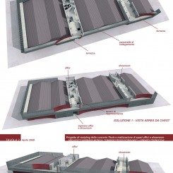 Conceria Thule. Rendering di progetto