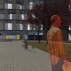 Nuova sede della Provincia di Pisa, Parco di Cisanello, rendering di progetto
