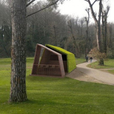 Buvette per un golf club (Olgiata)